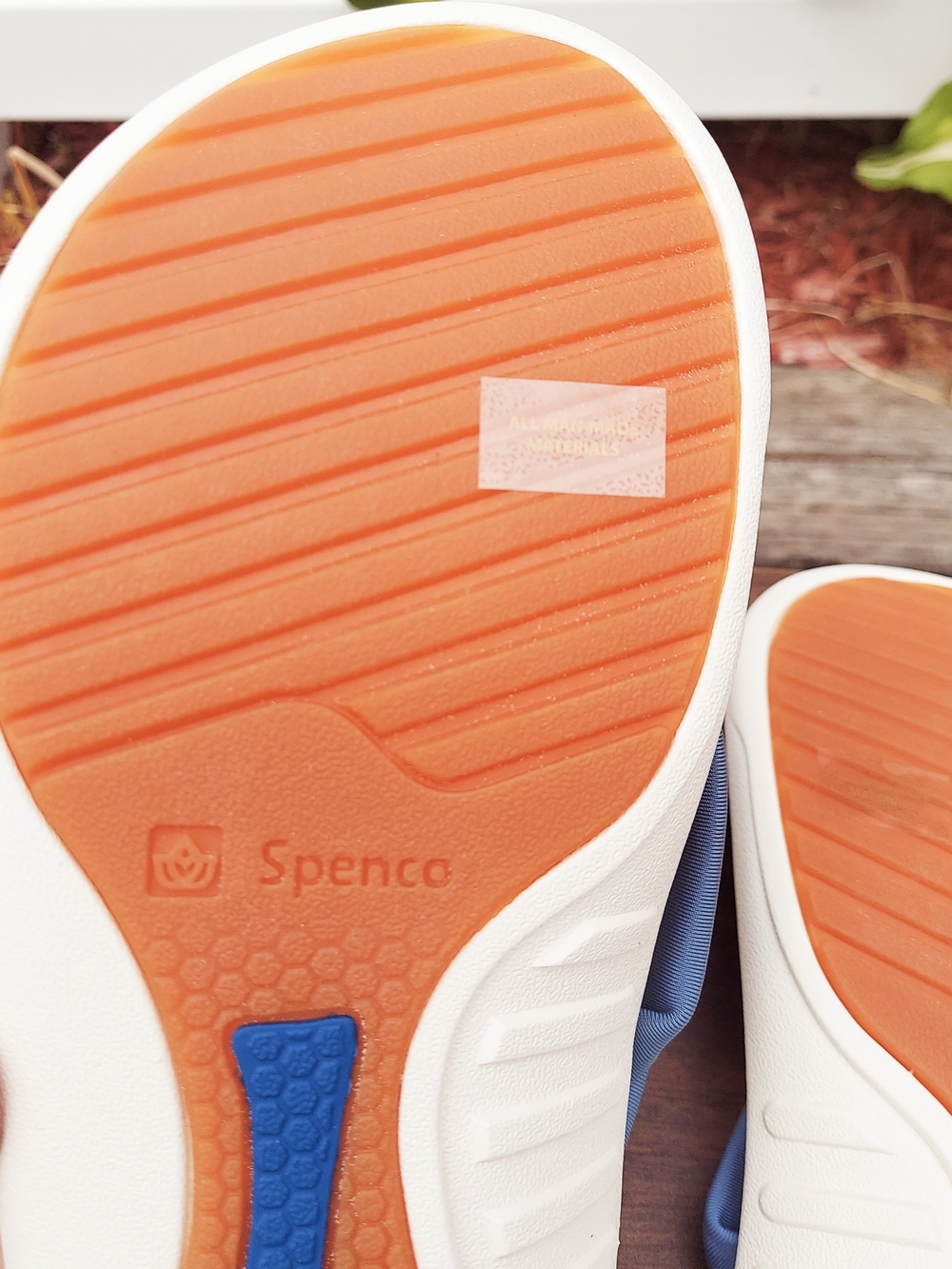 Spenco Victoria Blue Orthopedic Flip Flop Sandals Women Sizes 5.5B & 12B NWT - Picture 11 of 12